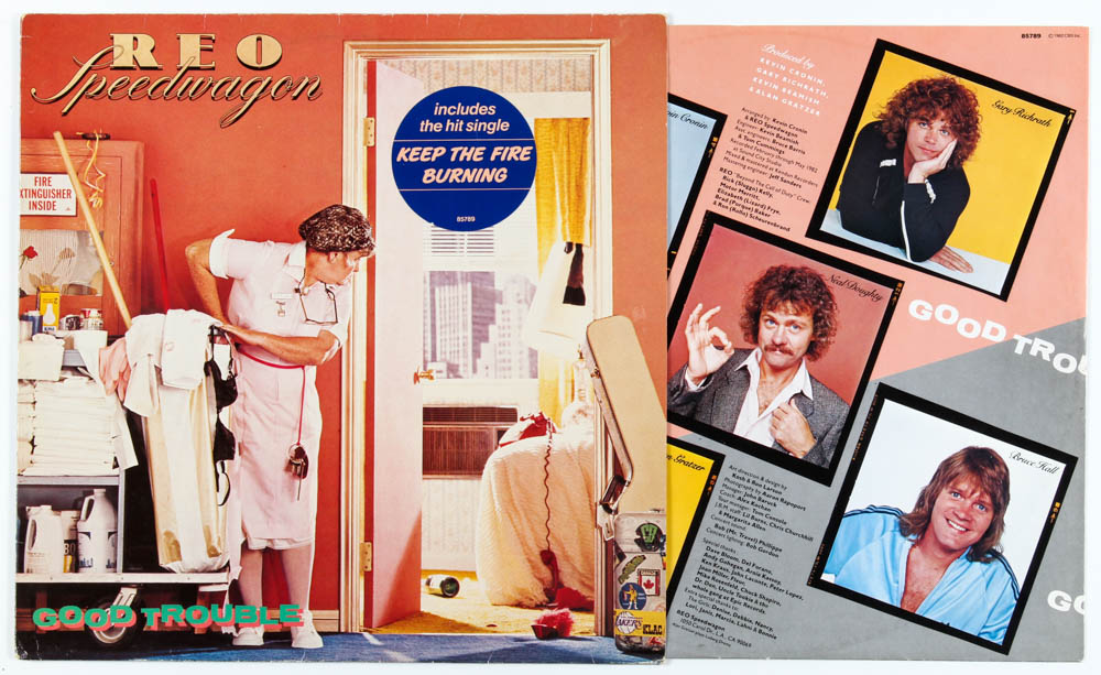 REO Speedwagon 23.5x33.5 Custom Framed Vinyl Record Display Band-Signed by (5) with Bruce Hall, Dave Amato, Bryan Hitt, Neal Doughty & Kevin Cronin (JSA COA) at PristineAuction.com REO Speedwagon 23.5x33.5 Custom Framed Vinyl Record Display Band-Signed by (5) with Bruce Hall, Dave Amato, Bryan Hitt, Neal Doughty & Kevin Cronin (JSA COA) at PristineAuction.com