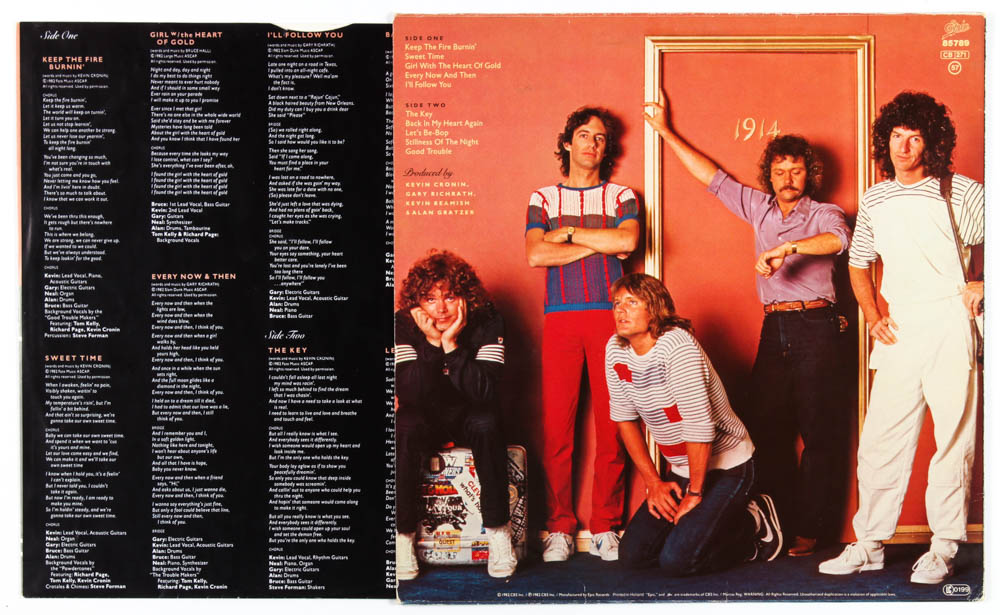 REO Speedwagon 23.5x33.5 Custom Framed Vinyl Record Display Band-Signed by (5) with Bruce Hall, Dave Amato, Bryan Hitt, Neal Doughty & Kevin Cronin (JSA COA) at PristineAuction.com REO Speedwagon 23.5x33.5 Custom Framed Vinyl Record Display Band-Signed by (5) with Bruce Hall, Dave Amato, Bryan Hitt, Neal Doughty & Kevin Cronin (JSA COA) at PristineAuction.com