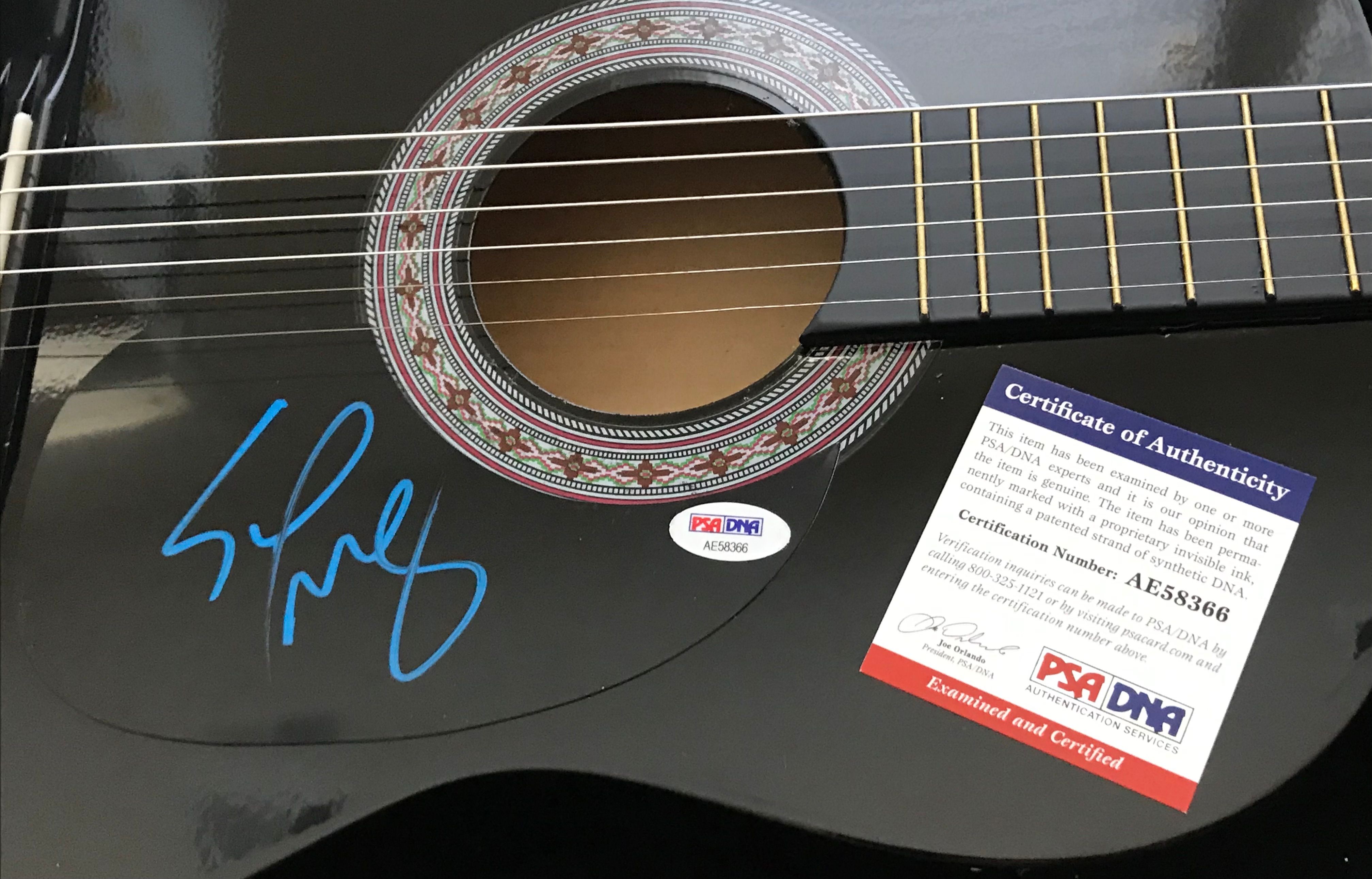 Scotty McCreery Signed Full-Size Acoustic Guitar (PSA COA) at PristineAuction.com Scotty McCreery Signed Full-Size Acoustic Guitar (PSA COA) at PristineAuction.com