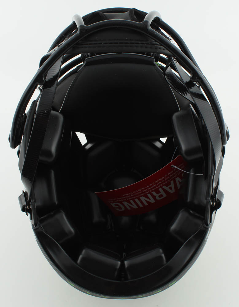 Brian Bosworth Signed Seahawks Full-Size Authentic On-Field Eclipse Alternate Speed Helmet Inscribed "The Boz" (Beckett COA) at PristineAuction.com Brian Bosworth Signed Seahawks Full-Size Authentic On-Field Eclipse Alternate Speed Helmet Inscribed "The Boz" (Beckett COA) at PristineAuction.com