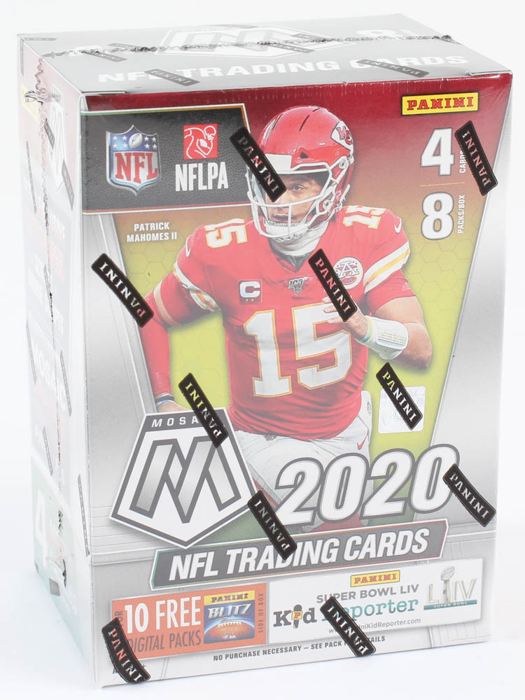 2020 Panini Mosaic Football Blaster Box with (8) Packs at PristineAuction.com 2020 Panini Mosaic Football Blaster Box with (8) Packs at PristineAuction.com