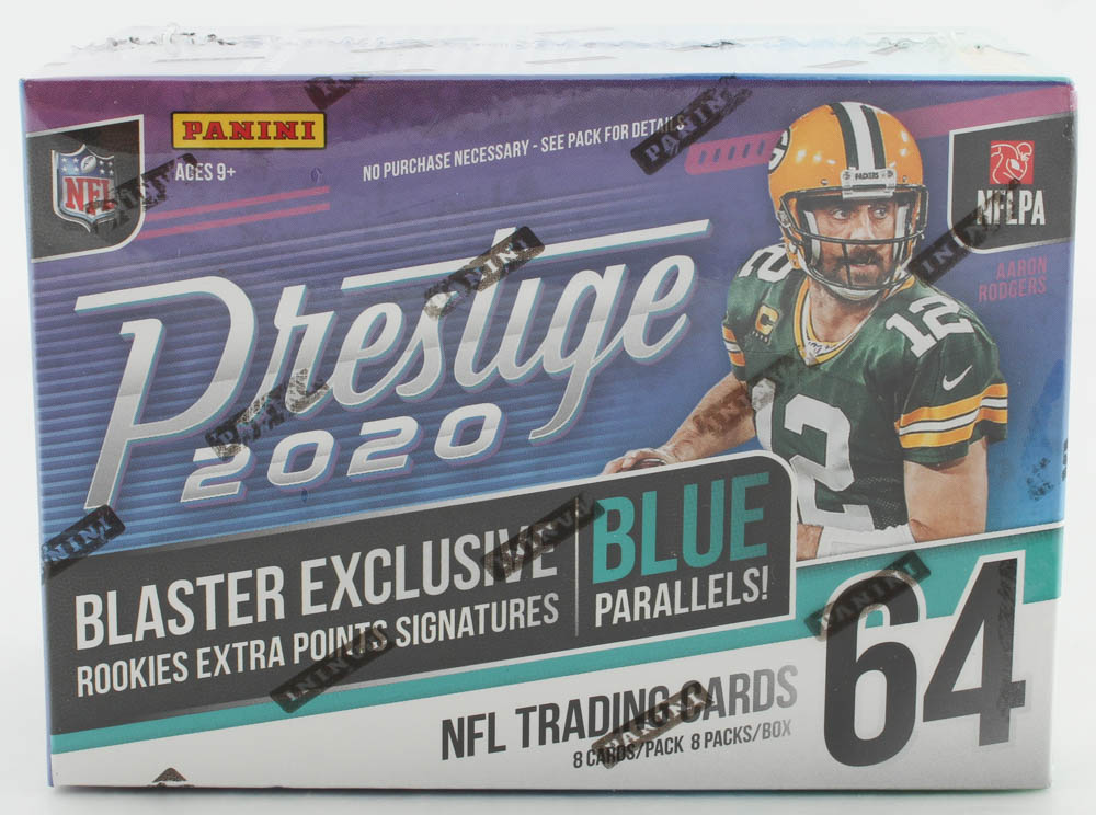 2020 Panini Prestige Football Blaster Box with (8) Packs at PristineAuction.com 2020 Panini Prestige Football Blaster Box with (8) Packs at PristineAuction.com