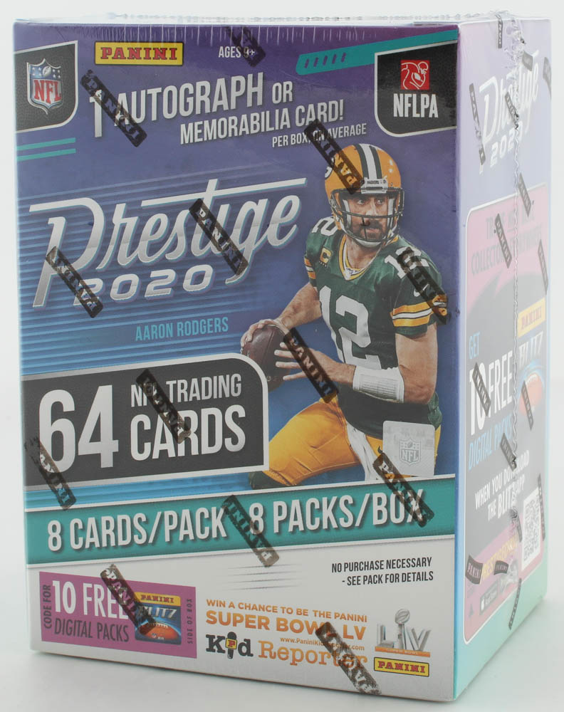 2020 Panini Prestige Football Blaster Box with (8) Packs at PristineAuction.com 2020 Panini Prestige Football Blaster Box with (8) Packs at PristineAuction.com