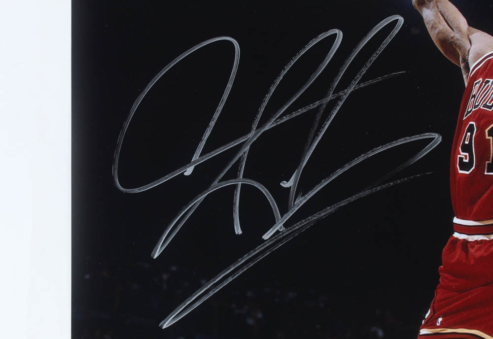 Dennis Rodman Signed Bulls 16x20 Photo (Beckett COA) at PristineAuction.com Dennis Rodman Signed Bulls 16x20 Photo (Beckett COA) at PristineAuction.com