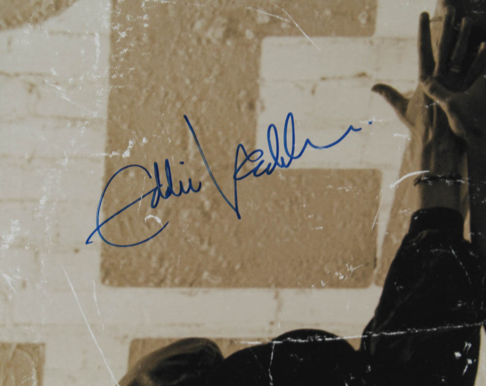 Eddie Vedder Signed Pearl Jam "Ten" 21x32 Custom Framed Vinyl Record Display (JSA ALOA) (See Description) at PristineAuction.com Eddie Vedder Signed Pearl Jam "Ten" 21x32 Custom Framed Vinyl Record Display (JSA ALOA) (See Description) at PristineAuction.com