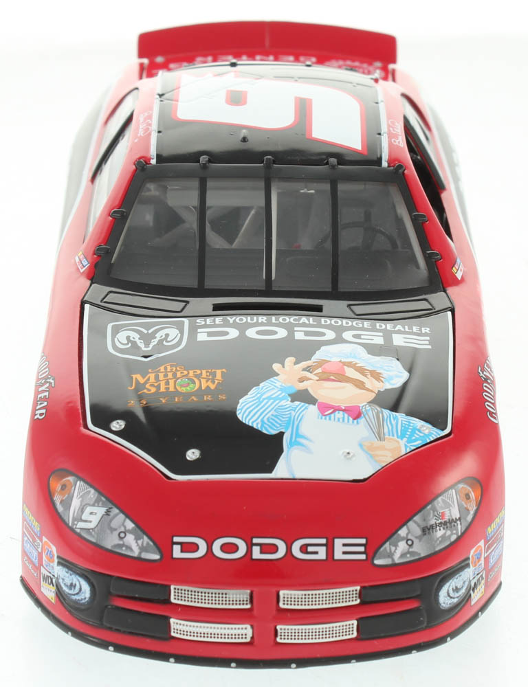 Bill Elliott LE #9 Dodge / Muppets 25th Anniversary 2002 Intrepid 1:24 Scale Die Cast Car at PristineAuction.com Bill Elliott LE #9 Dodge / Muppets 25th Anniversary 2002 Intrepid 1:24 Scale Die Cast Car at PristineAuction.com