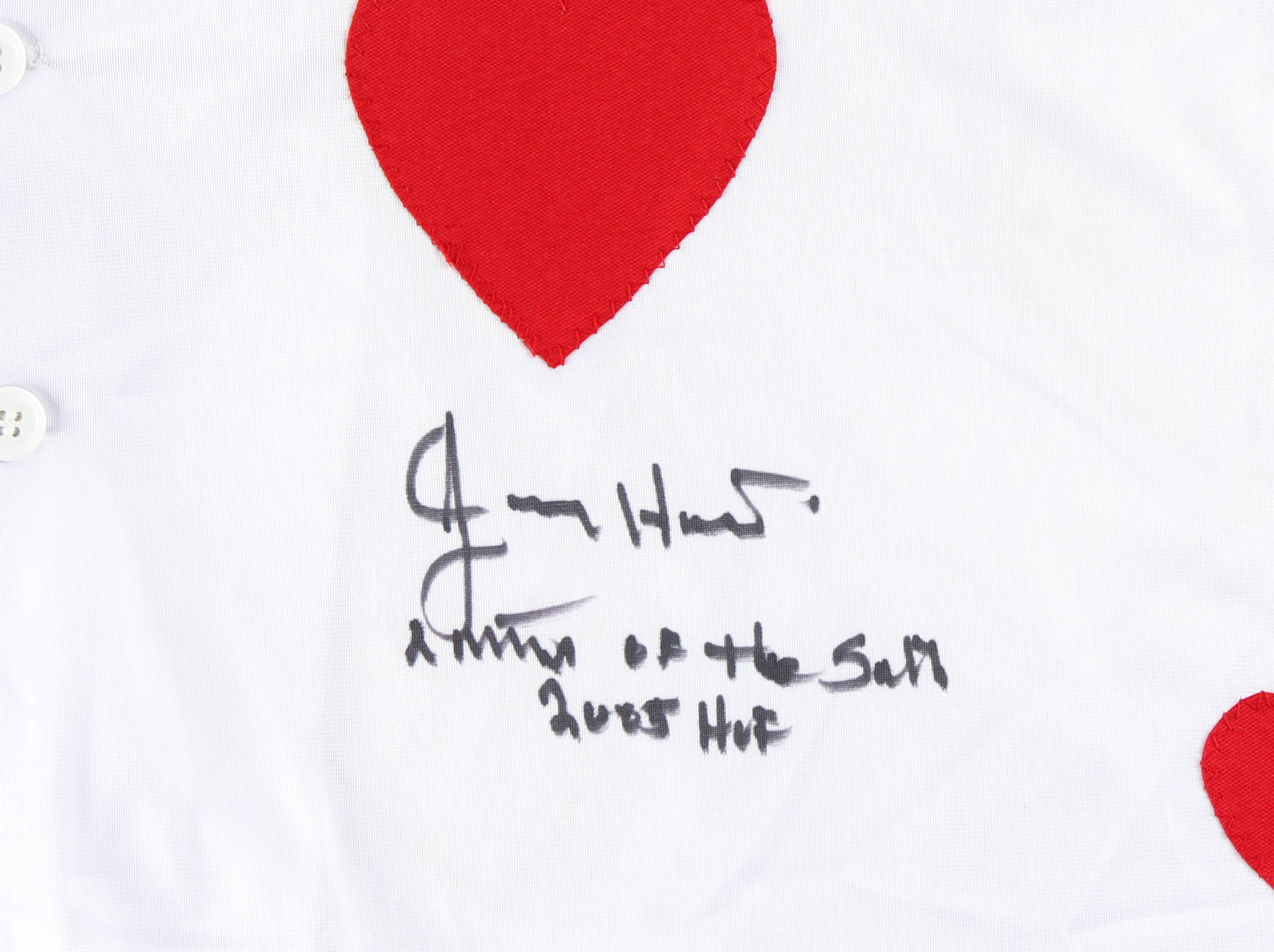 Jimmy Hart Signed Jacket Inscribed "Mouth of the South" & "2005 HOF" (JSA COA) at PristineAuction.com Jimmy Hart Signed Jacket Inscribed "Mouth of the South" & "2005 HOF" (JSA COA) at PristineAuction.com