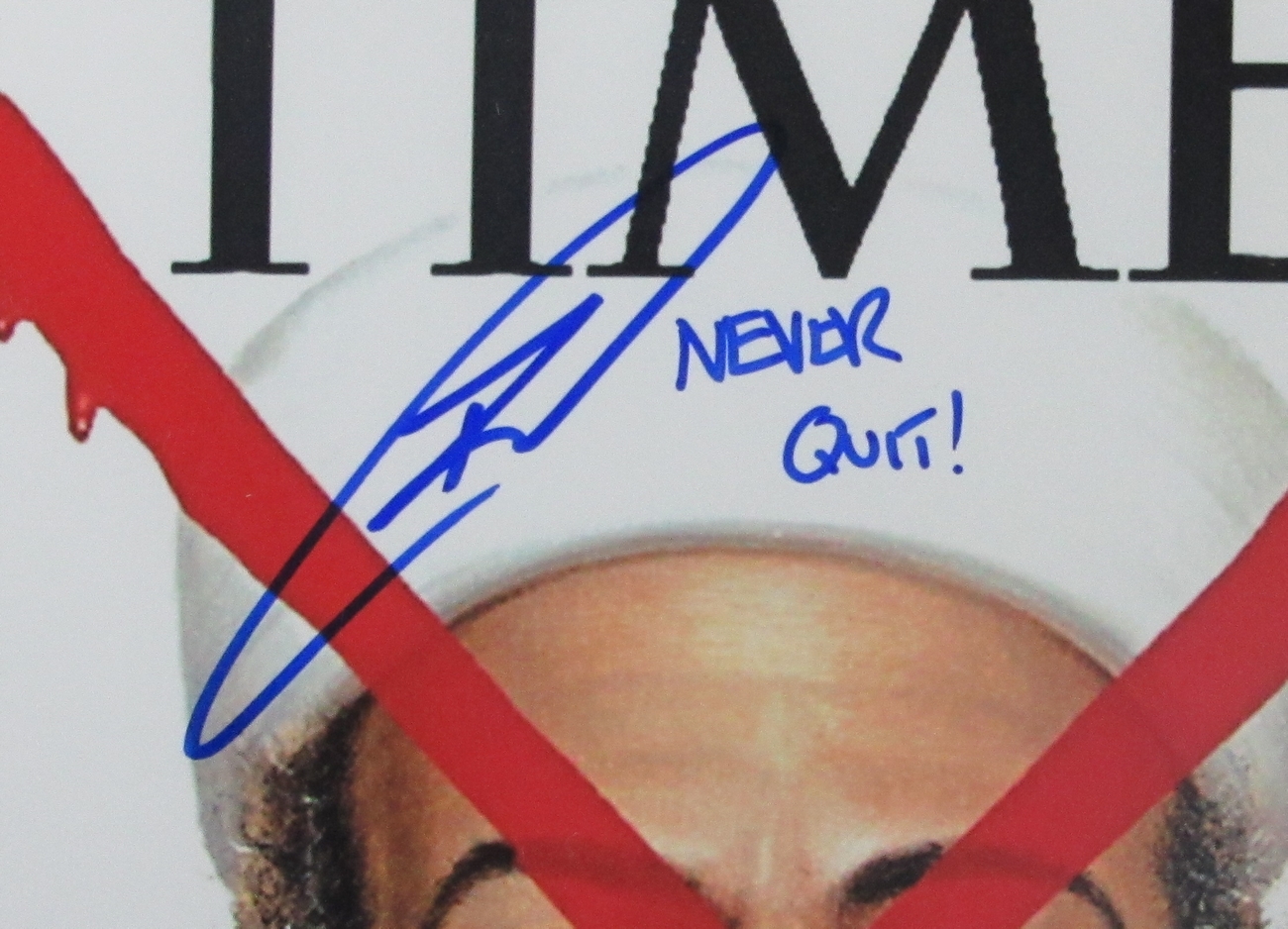 Robert J. O'Neill Signed 18x27 Custom Framed Photo Display Inscribed "Never Quit!" (JSA COA) at PristineAuction.com Robert J. O'Neill Signed 18x27 Custom Framed Photo Display Inscribed "Never Quit!" (JSA COA) at PristineAuction.com