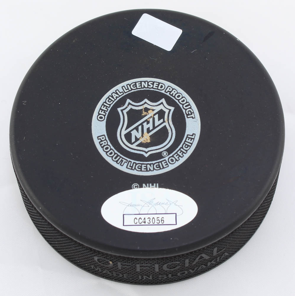 Daniel Sprong Signed Penguins Logo Hockey Puck (JSA COA) at PristineAuction.com Daniel Sprong Signed Penguins Logo Hockey Puck (JSA COA) at PristineAuction.com