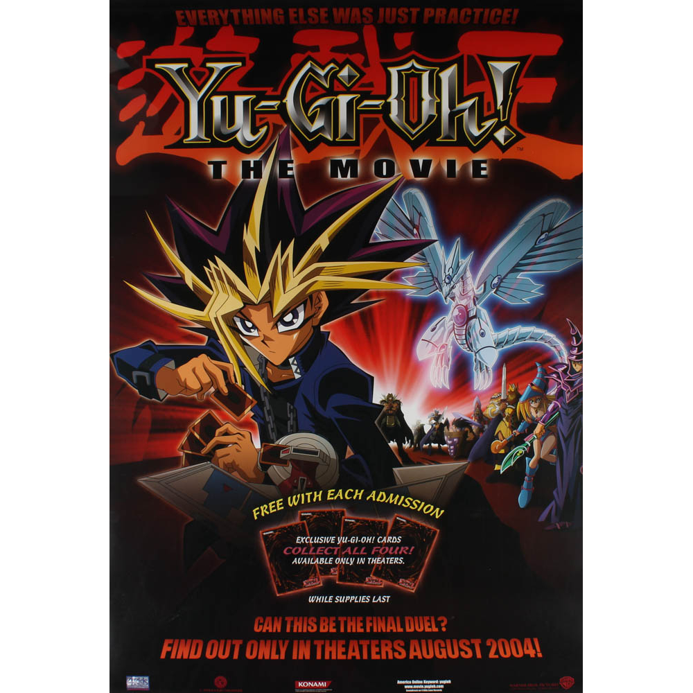 Yugioh The Movie Pyramid Of Light Full Movie English "Yu-Gi-Oh! The Movie: Pyramid of Light" 27x40 Original Movie Poster