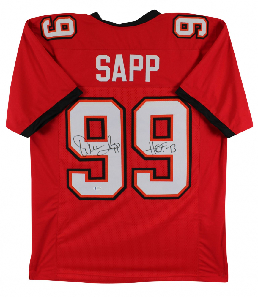 warren sapp signed jersey