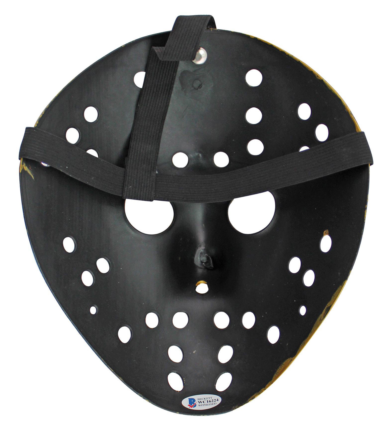 Ari Lehman Signed "Friday the 13th" Mask Inscribed "First F'N Jason!" & "Jason 1" (Beckett) at PristineAuction.com Ari Lehman Signed "Friday the 13th" Mask Inscribed "First F'N Jason!" & "Jason 1" (Beckett) at PristineAuction.com