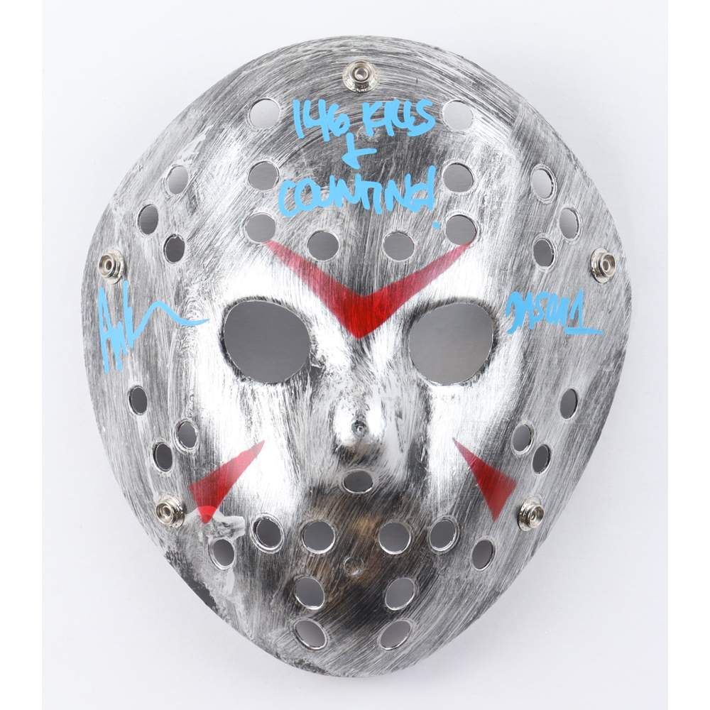 Ari Lehman Signed "Friday the 13th" Mask Inscribed "146 Kills & Counting" & "Jason 1" (Beckett) at PristineAuction.com