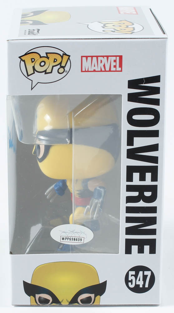 Cal Dodd Signed "Marvel 80 Years" #547 Wolverine Funko Pop! Vinyl Figure Inscribed "Wolverine" (JSA COA) at PristineAuction.com Cal Dodd Signed "Marvel 80 Years" #547 Wolverine Funko Pop! Vinyl Figure Inscribed "Wolverine" (JSA COA) at PristineAuction.com