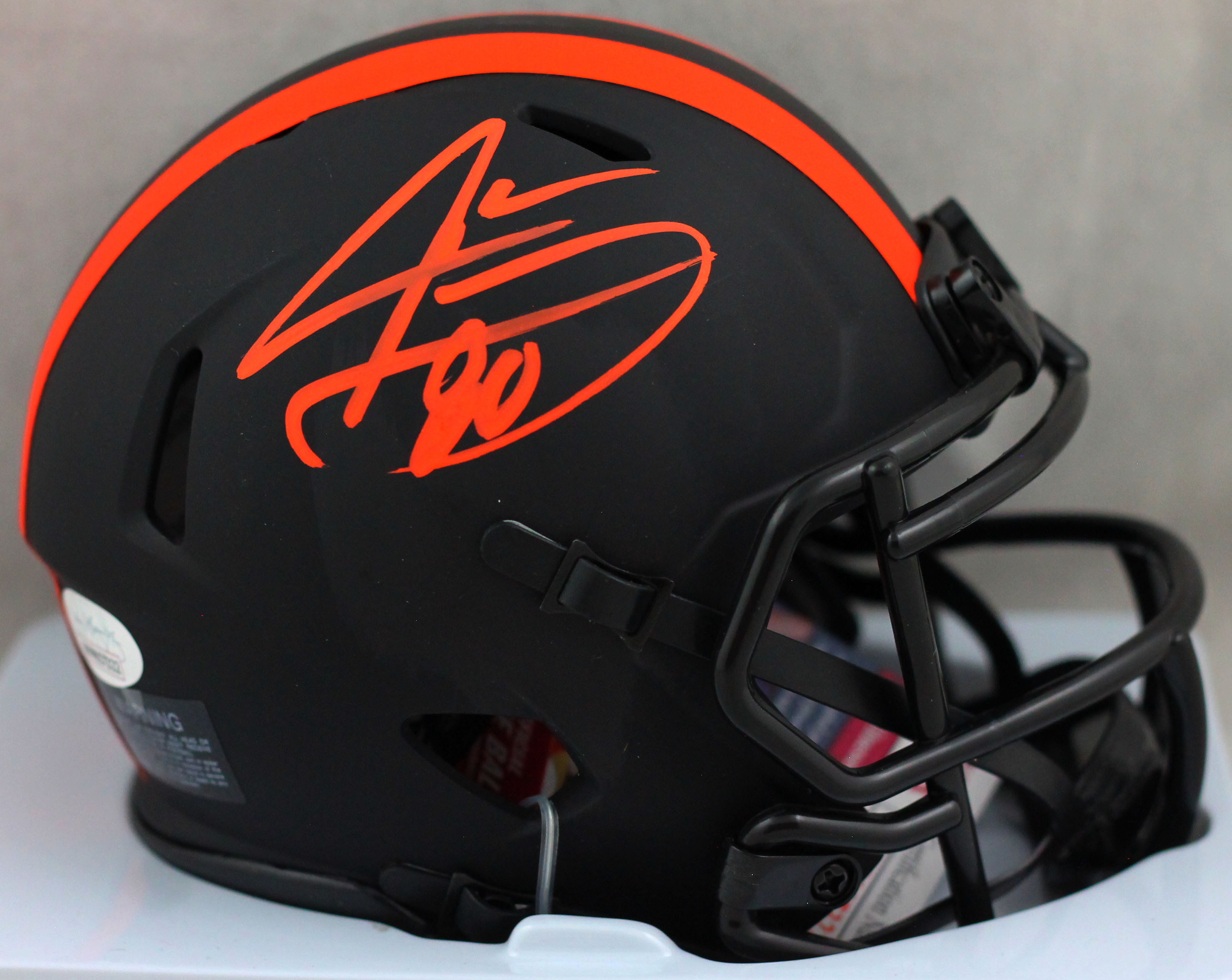 Jarvis Landry Signed Browns Eclipse Alternate Speed Mini Helmet (JSA COA) at PristineAuction.com Jarvis Landry Signed Browns Eclipse Alternate Speed Mini Helmet (JSA COA) at PristineAuction.com