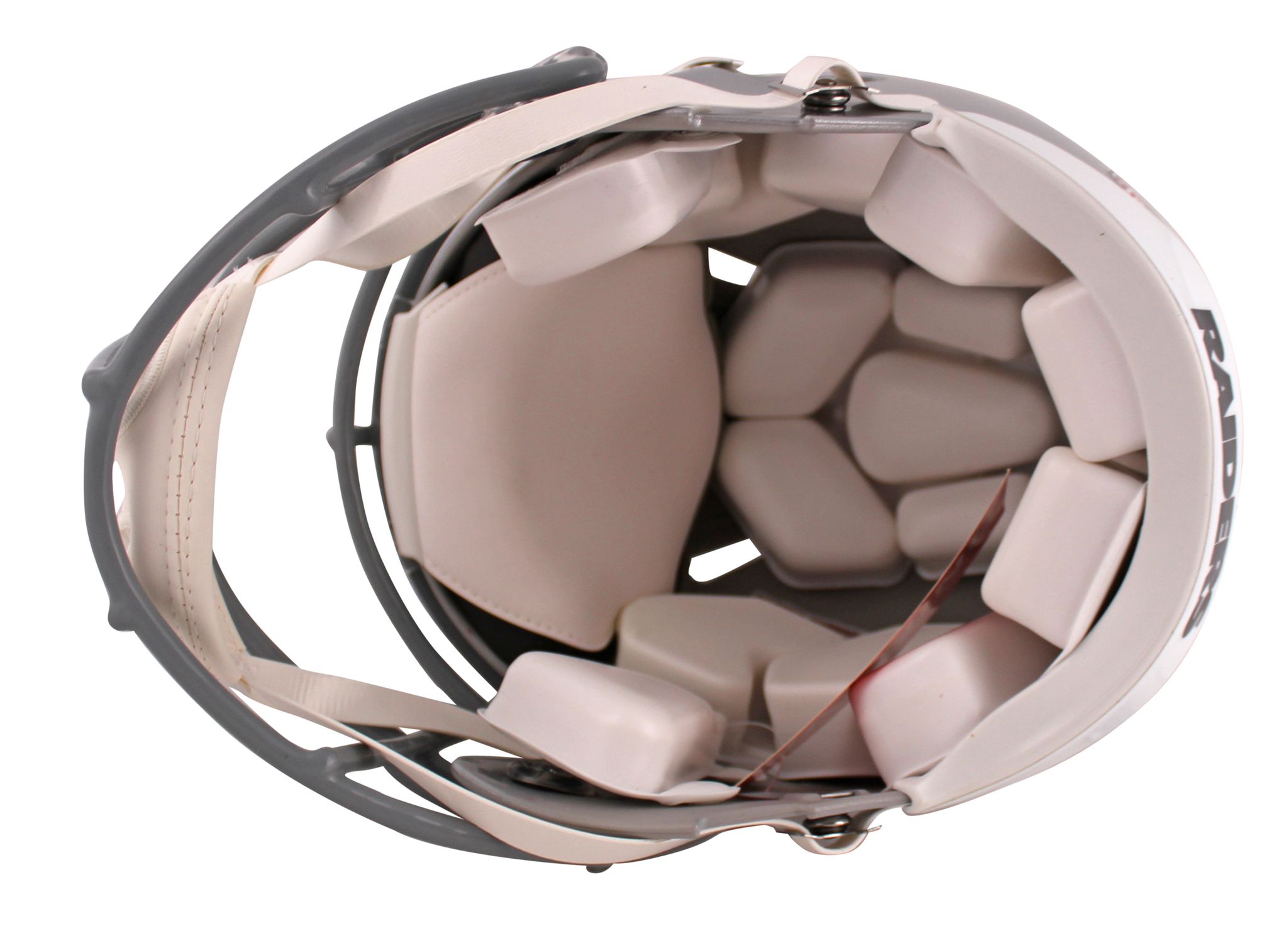 Josh Jacobs Signed Oakland Raiders Full-Size Authentic On-Field Speed Helmet Inscribed "Just Win Baby" (Beckett COA & Jacobs Hologram) at PristineAuction.com Josh Jacobs Signed Oakland Raiders Full-Size Authentic On-Field Speed Helmet Inscribed "Just Win Baby" (Beckett COA & Jacobs Hologram) at PristineAuction.com