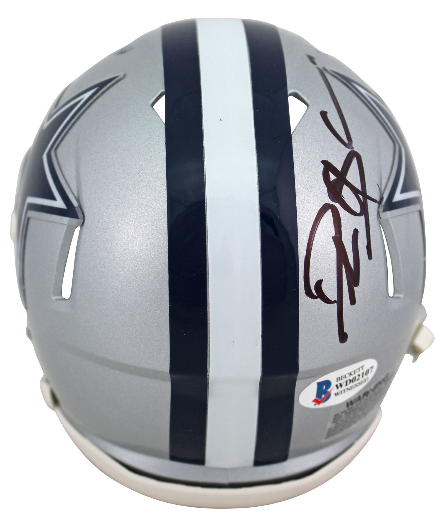 Deion Sanders Signed Cowboys Speed Mini Helmet (Beckett) at PristineAuction.com Deion Sanders Signed Cowboys Speed Mini Helmet (Beckett) at PristineAuction.com