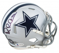 Michael Irvin Signed Cowboys Speed Mini Helmet (Beckett) at PristineAuction.com