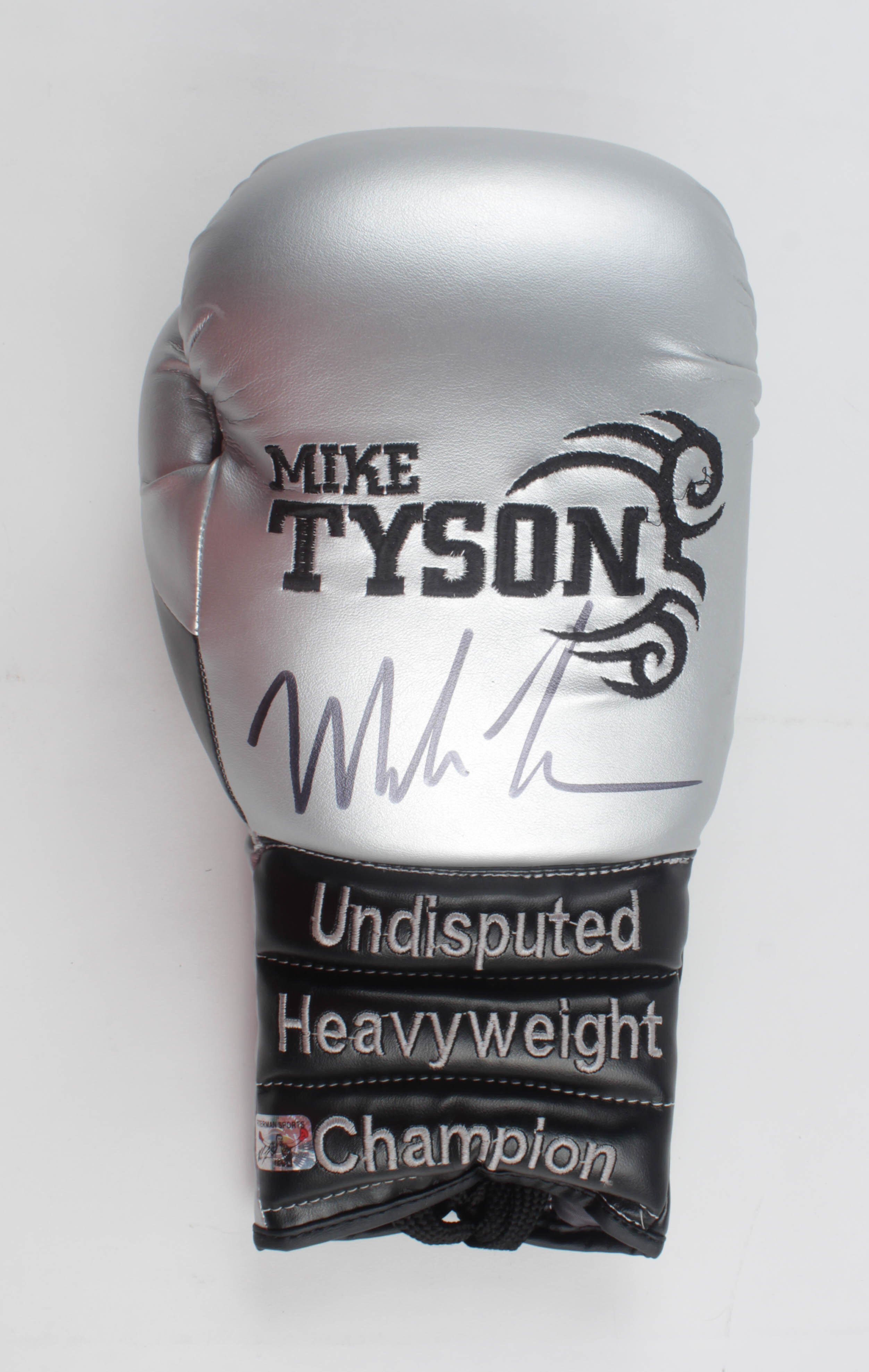 Mike Tyson Signed Boxing Glove (Fiterman Sports Hologram) at PristineAuction.com Mike Tyson Signed Boxing Glove (Fiterman Sports Hologram) at PristineAuction.com