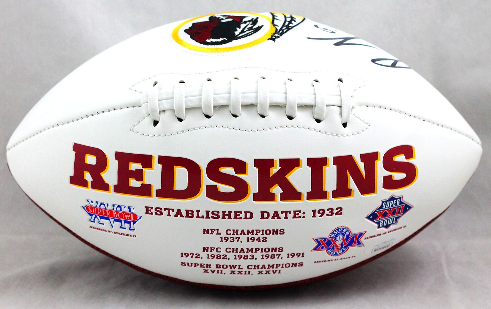 Ryan Kerrigan Signed Redskins Logo Football (JSA) | Pristine Auction