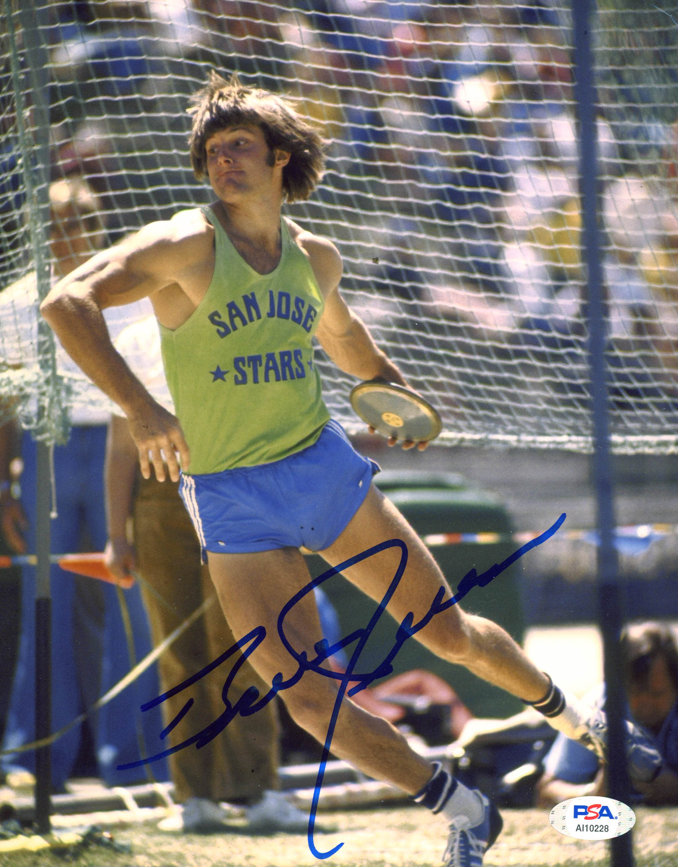 Bruce Jenner Signed San Jose Stars 8x10 Photo (PSA COA) at PristineAuction.com Bruce Jenner Signed San Jose Stars 8x10 Photo (PSA COA) at PristineAuction.com