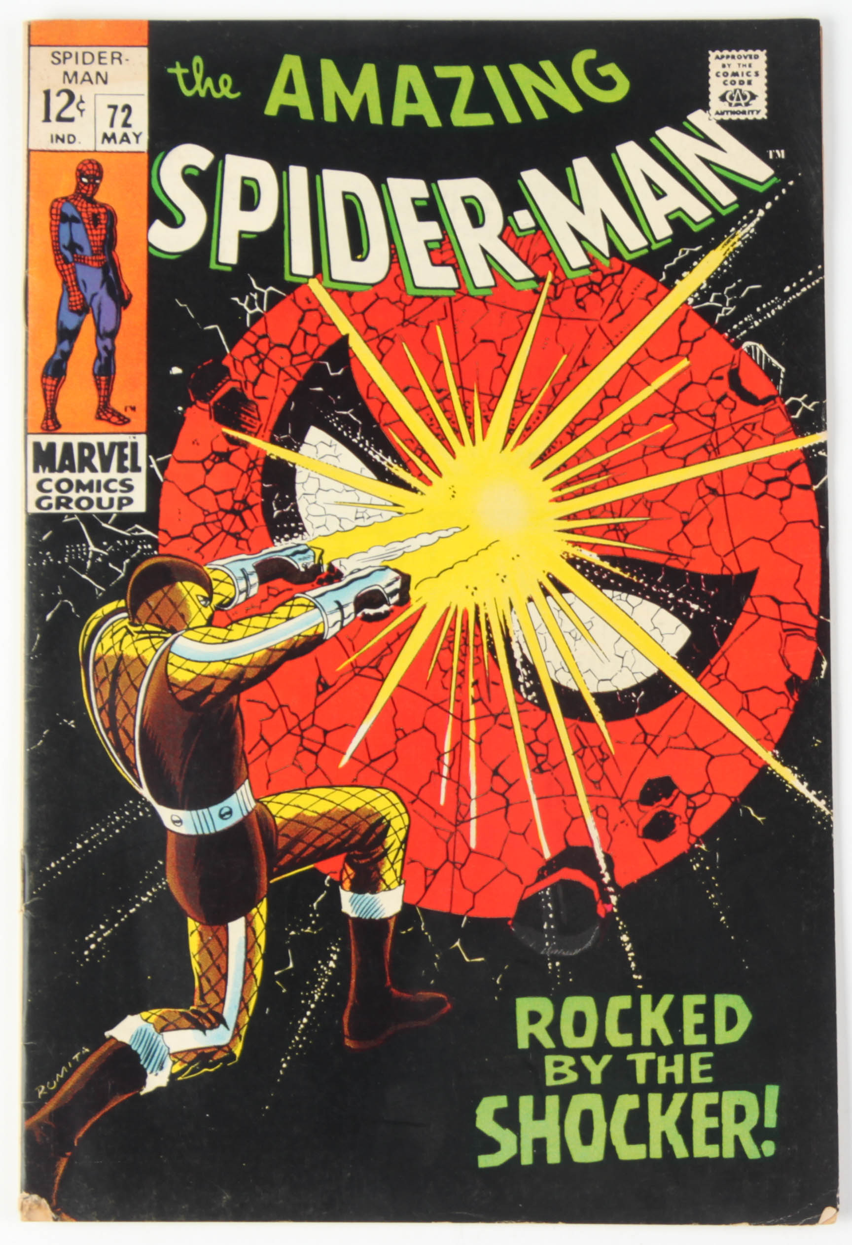 Vintage 1969 "The Amazing Spider-Man" Vol. 1 Issue #72 Marvel Comic Book at PristineAuction.com Vintage 1969 "The Amazing Spider-Man" Vol. 1 Issue #72 Marvel Comic Book at PristineAuction.com