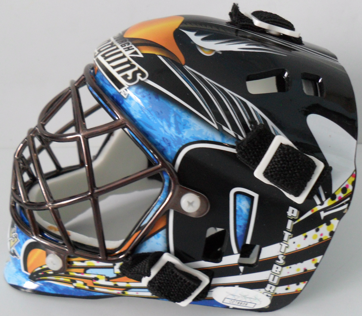 Matt Murray Signed Penguins Mini Goalie Mask (JSA Hologram) at PristineAuction.com Matt Murray Signed Penguins Mini Goalie Mask (JSA Hologram) at PristineAuction.com