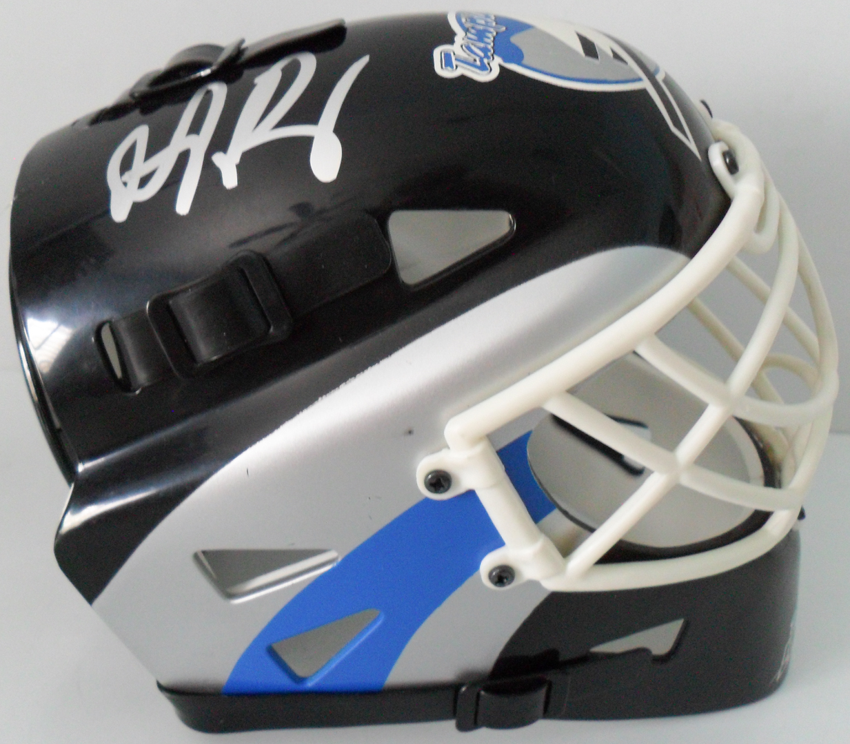 Andrei Vasilevskiy Signed Lightning Mini Goalie Mask (JSA Hologram) at PristineAuction.com Andrei Vasilevskiy Signed Lightning Mini Goalie Mask (JSA Hologram) at PristineAuction.com