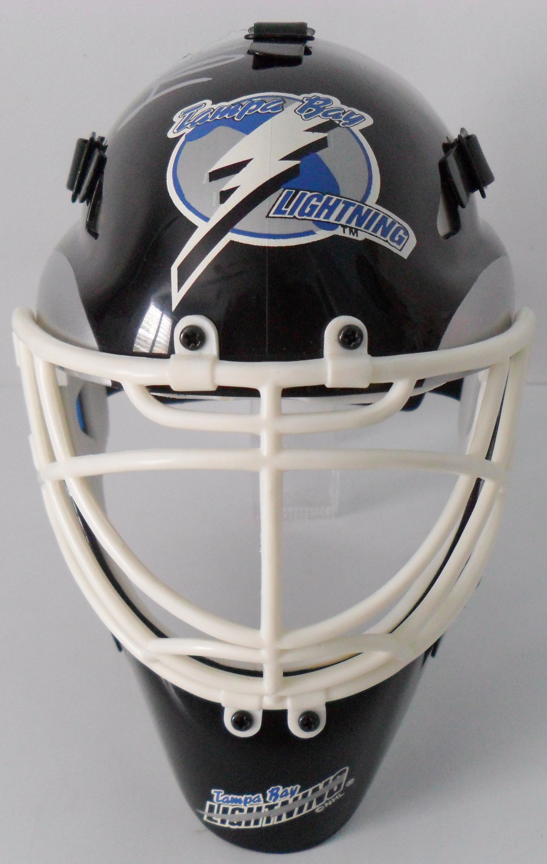 Andrei Vasilevskiy Signed Lightning Mini Goalie Mask (JSA Hologram) at PristineAuction.com Andrei Vasilevskiy Signed Lightning Mini Goalie Mask (JSA Hologram) at PristineAuction.com