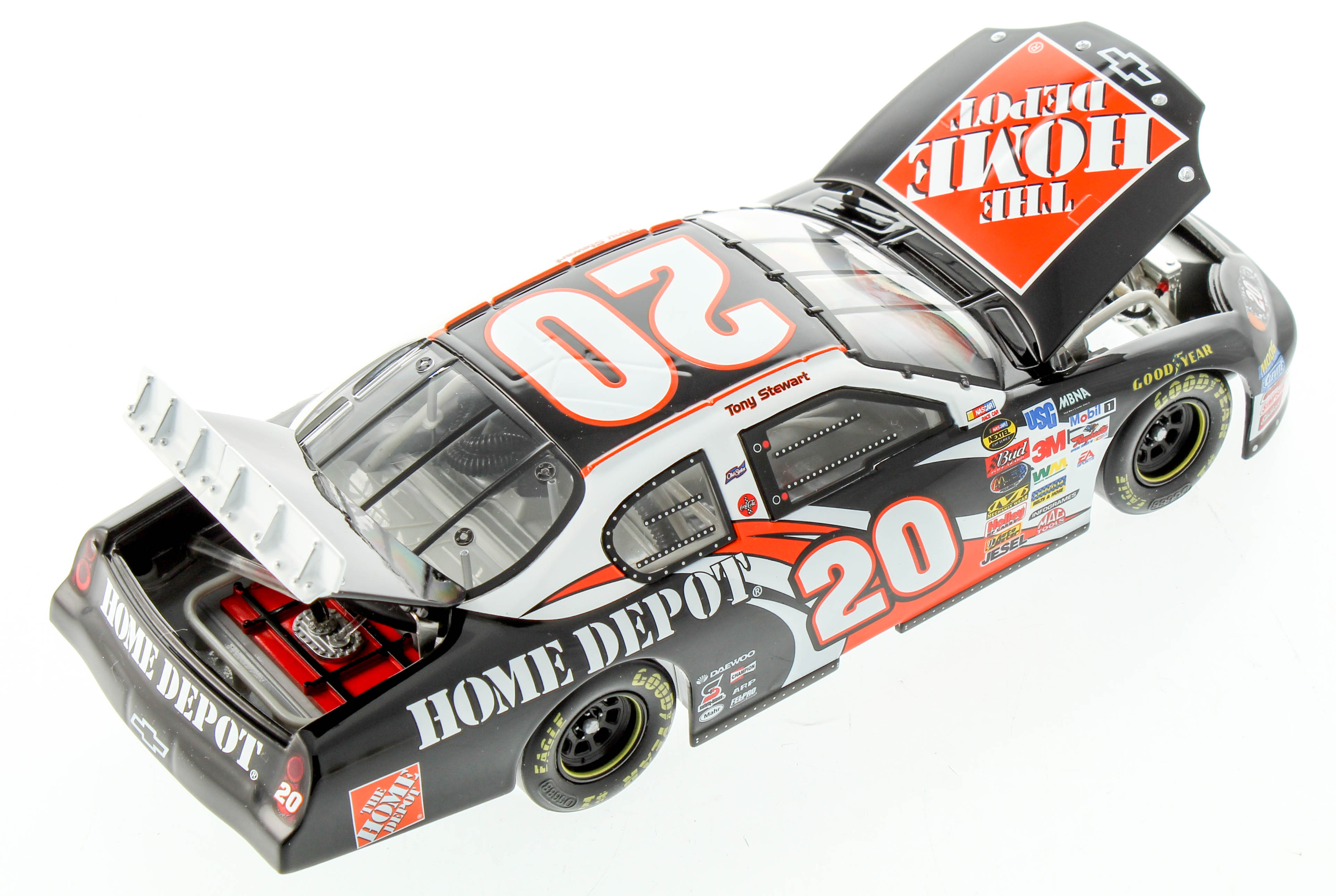 Tony Stewart LE #20 Home Depot / Reverse Paint 2004 Monte Carlo 1:24 Scale Diecast Car at PristineAuction.com Tony Stewart LE #20 Home Depot / Reverse Paint 2004 Monte Carlo 1:24 Scale Diecast Car at PristineAuction.com