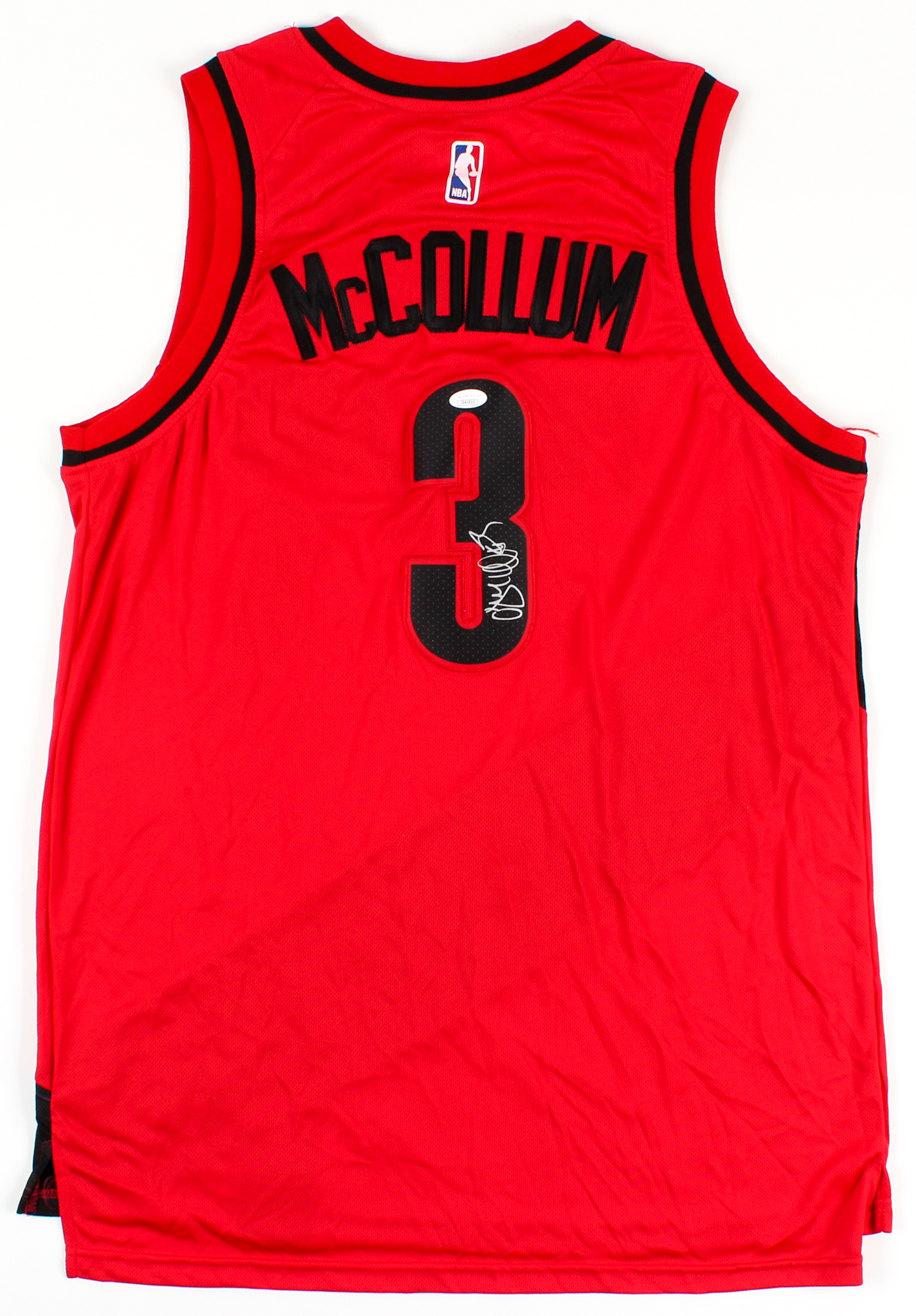C.J. McCollum Signed Trail Blazers Jersey (JSA COA) at PristineAuction.com C.J. McCollum Signed Trail Blazers Jersey (JSA COA) at PristineAuction.com
