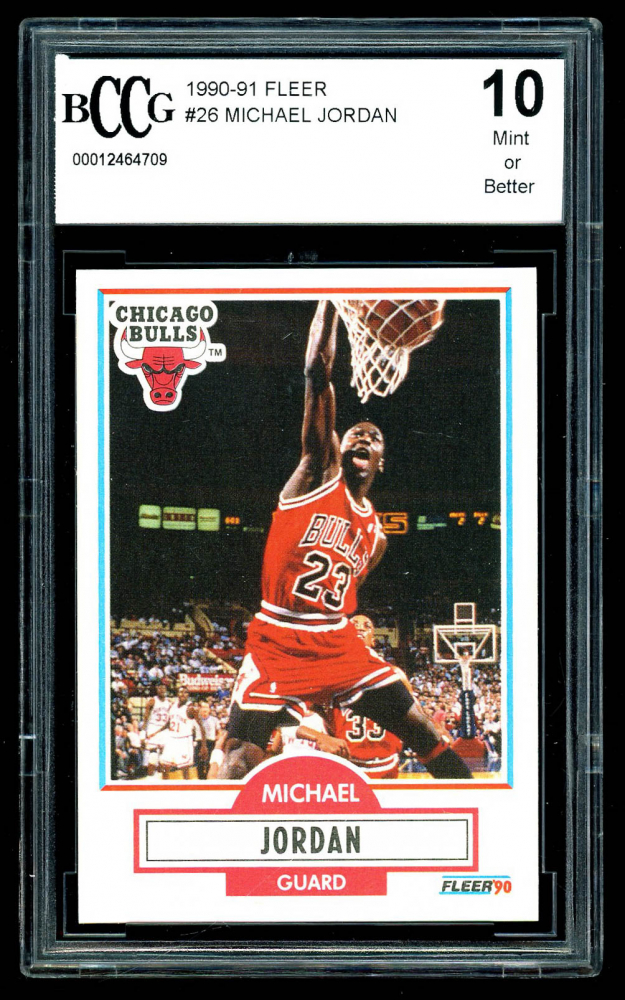 michael jordan fleer 26 1990