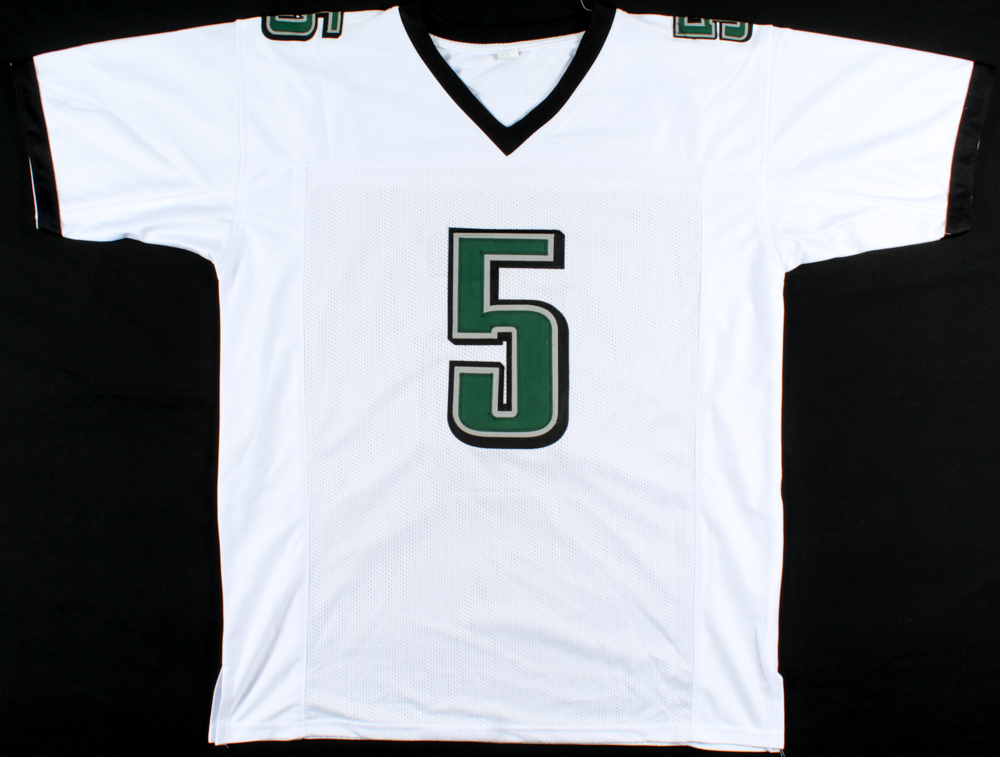 Donovan McNabb Signed Career Highlight Jersey (Beckett COA) at PristineAuction.com Donovan McNabb Signed Career Highlight Jersey (Beckett COA) at PristineAuction.com