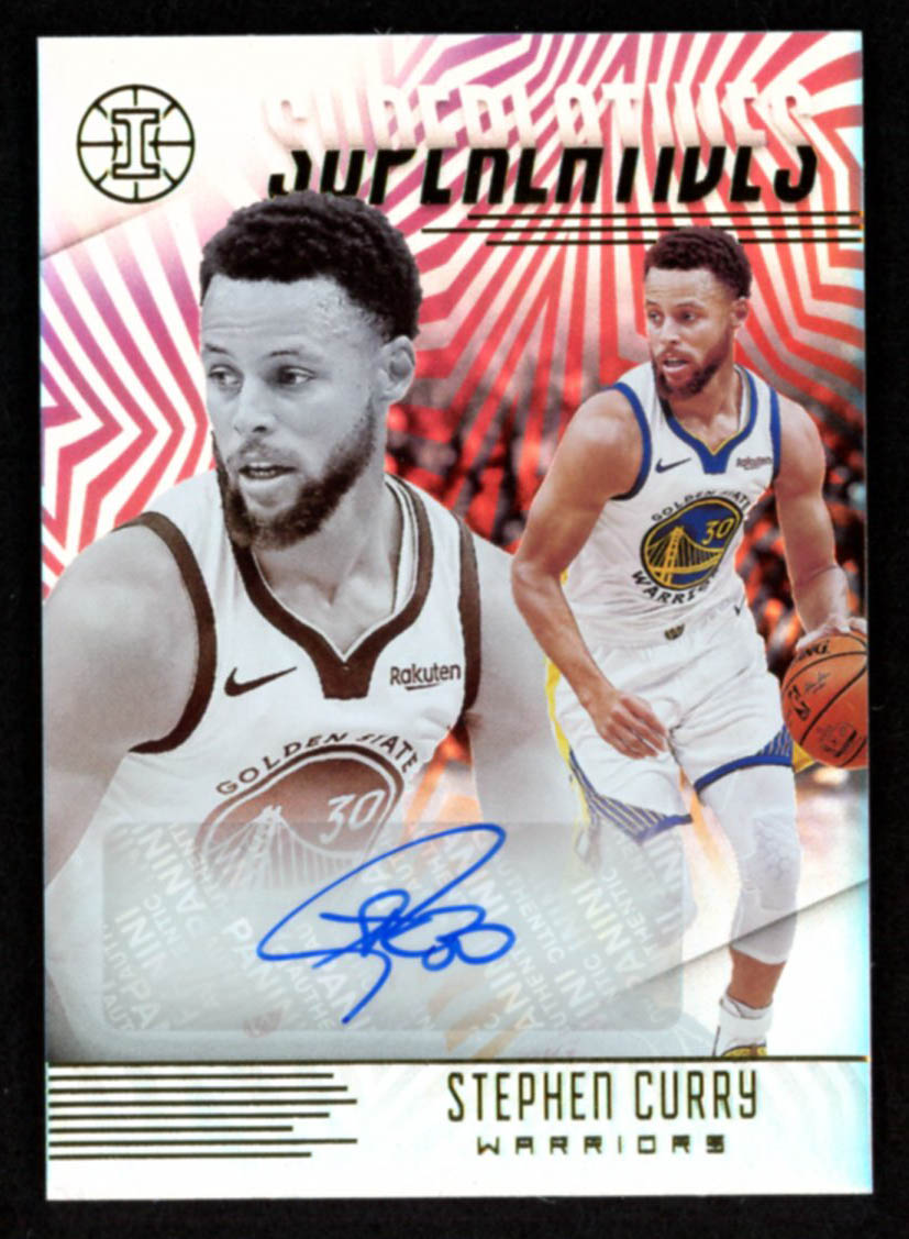 Stephen Curry 2019-20 Panini Illusions Superlatives Signatures #17 at PristineAuction.com Stephen Curry 2019-20 Panini Illusions Superlatives Signatures #17 at PristineAuction.com