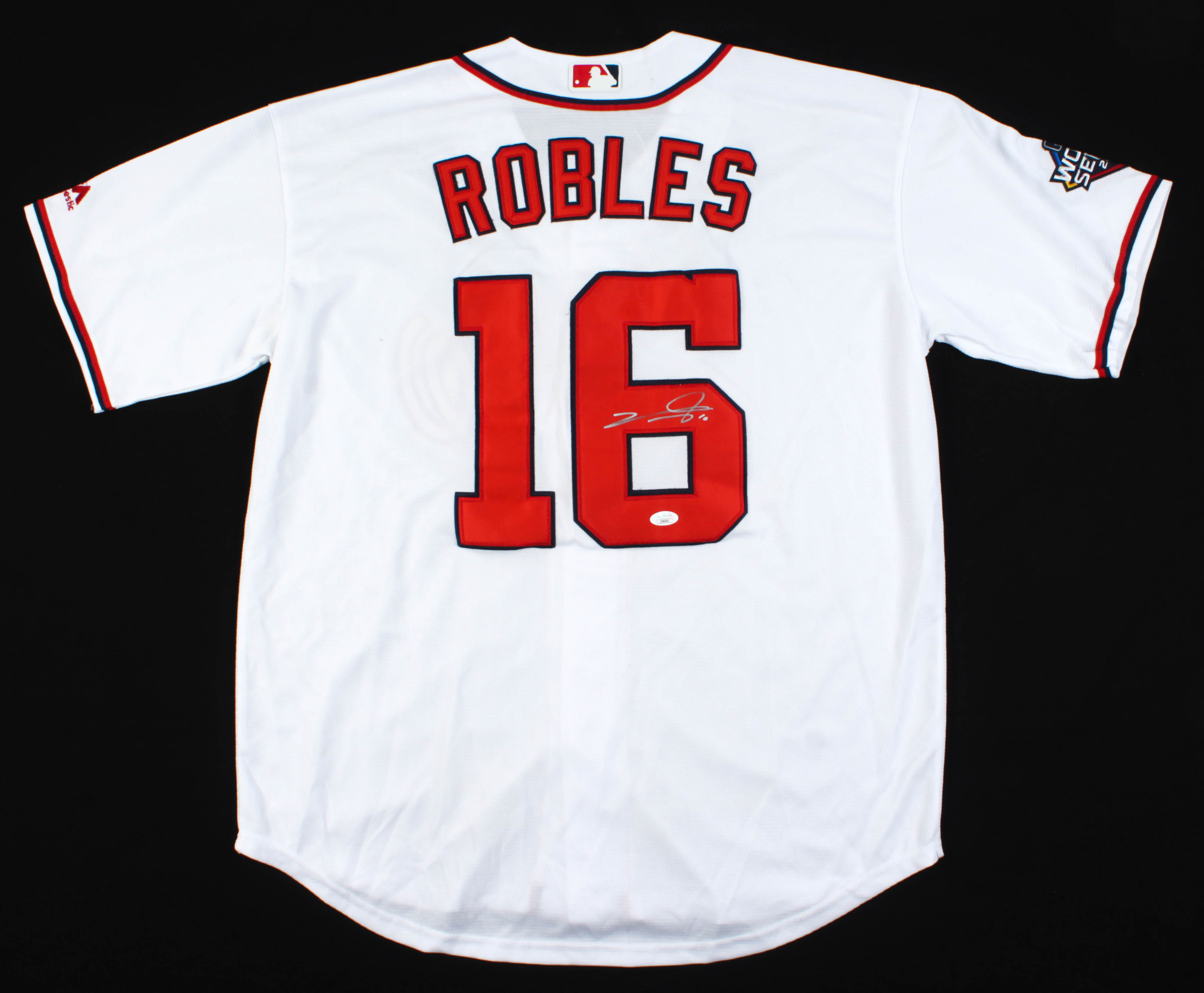 Victor Robles Signed Nationals Jersey (JSA COA) at PristineAuction.com Victor Robles Signed Nationals Jersey (JSA COA) at PristineAuction.com