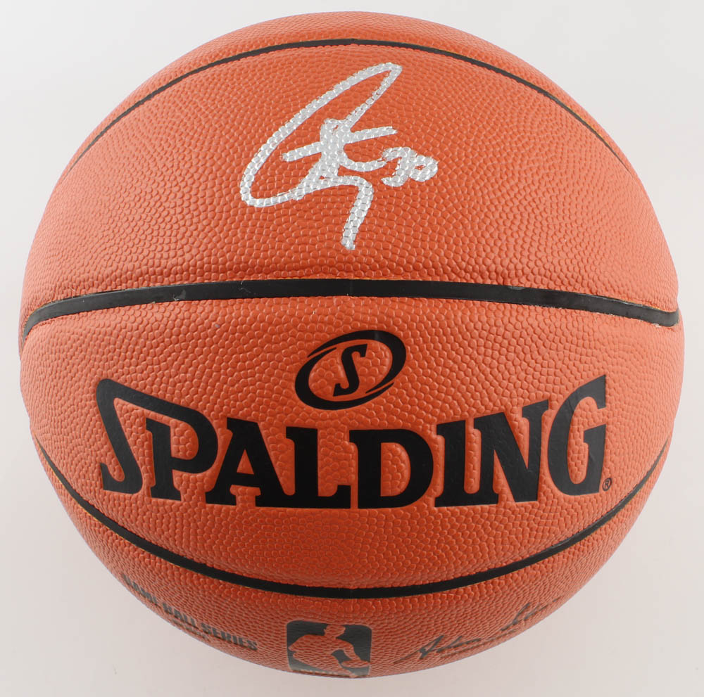 Stephen Curry Signed NBA Game Ball Series Basketball (Fanatics Hologram) at PristineAuction.com Stephen Curry Signed NBA Game Ball Series Basketball (Fanatics Hologram) at PristineAuction.com