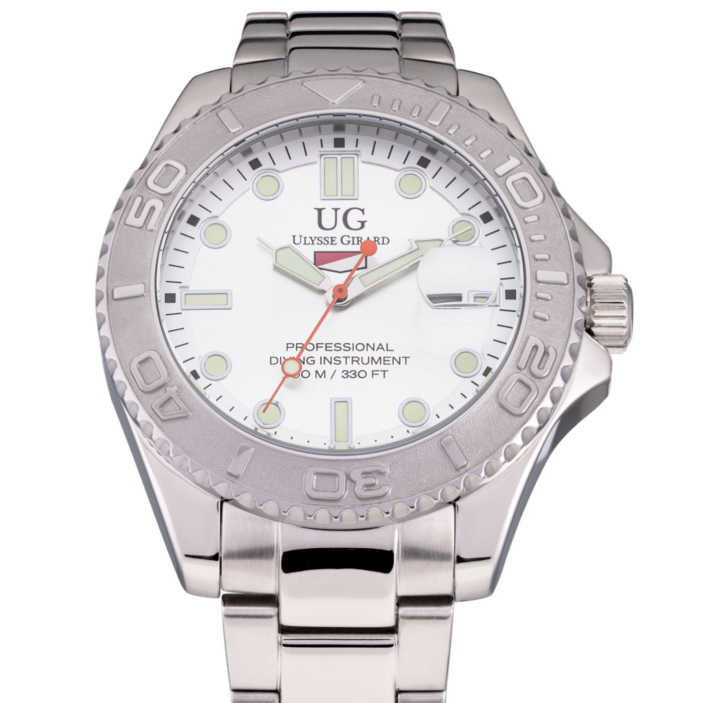 Ulysse Girard Diver Men's Watch at PristineAuction.com Ulysse Girard Diver Men's Watch at PristineAuction.com