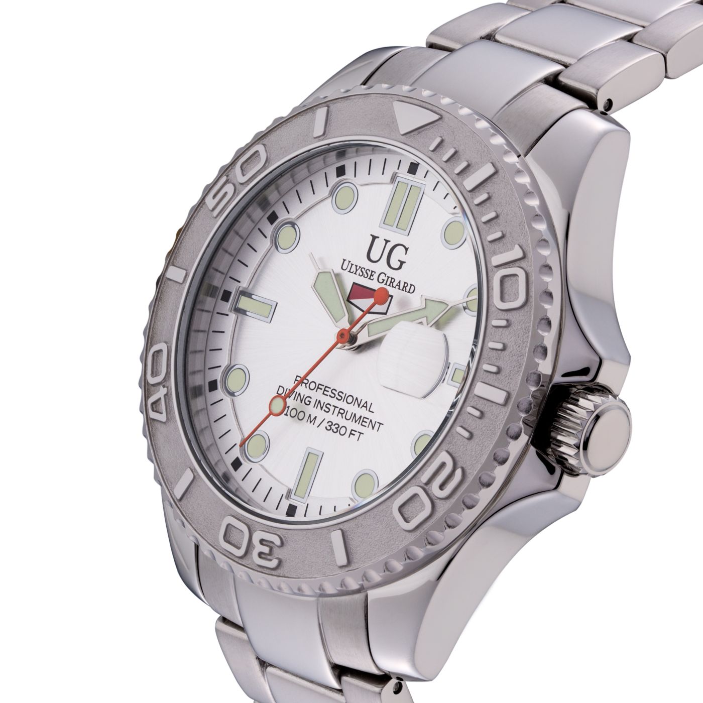 Ulysse Girard Diver Men's Watch at PristineAuction.com Ulysse Girard Diver Men's Watch at PristineAuction.com