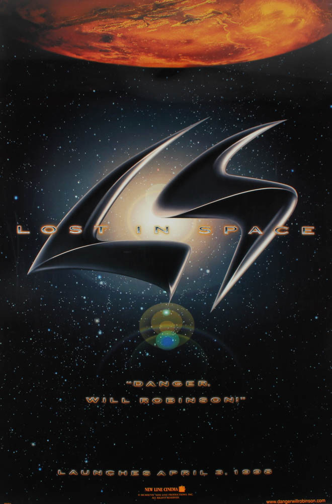 "Lost in Space" 27x40 Glossy Original Teaser Movie Poster at PristineAuction.com "Lost in Space" 27x40 Glossy Original Teaser Movie Poster at PristineAuction.com