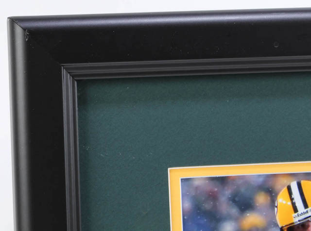 Brett Favre Signed Packers 14.5x16.5 Custom Framed Photo Display (Favre COA & Sports Memorabilia Hologram) at PristineAuction.com Brett Favre Signed Packers 14.5x16.5 Custom Framed Photo Display (Favre COA & Sports Memorabilia Hologram) at PristineAuction.com