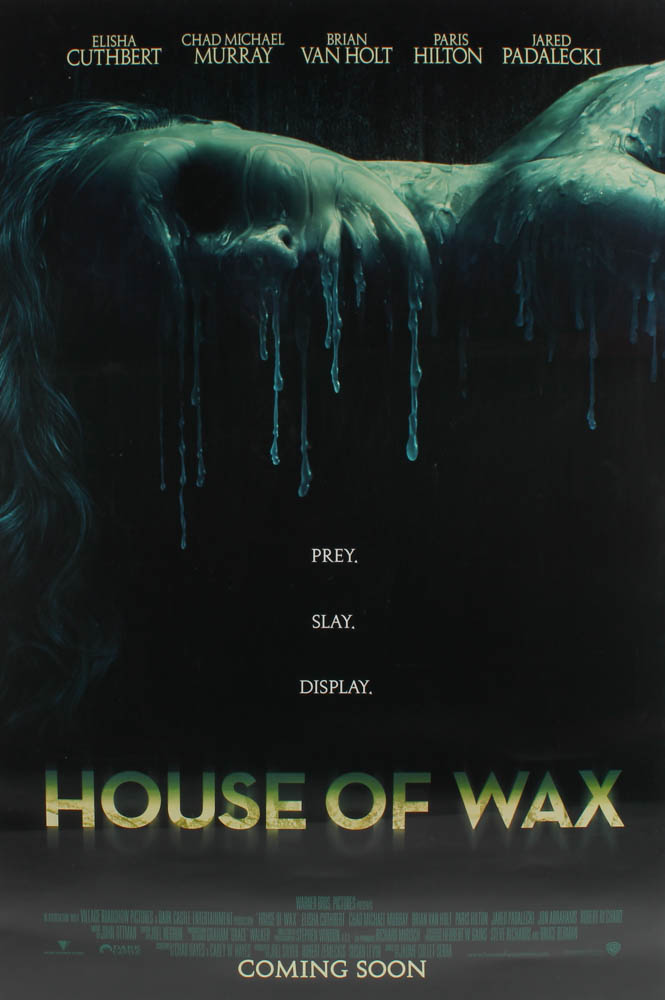 "House of Wax" 27x40 Movie Poster at PristineAuction.com "House of Wax" 27x40 Movie Poster at PristineAuction.com