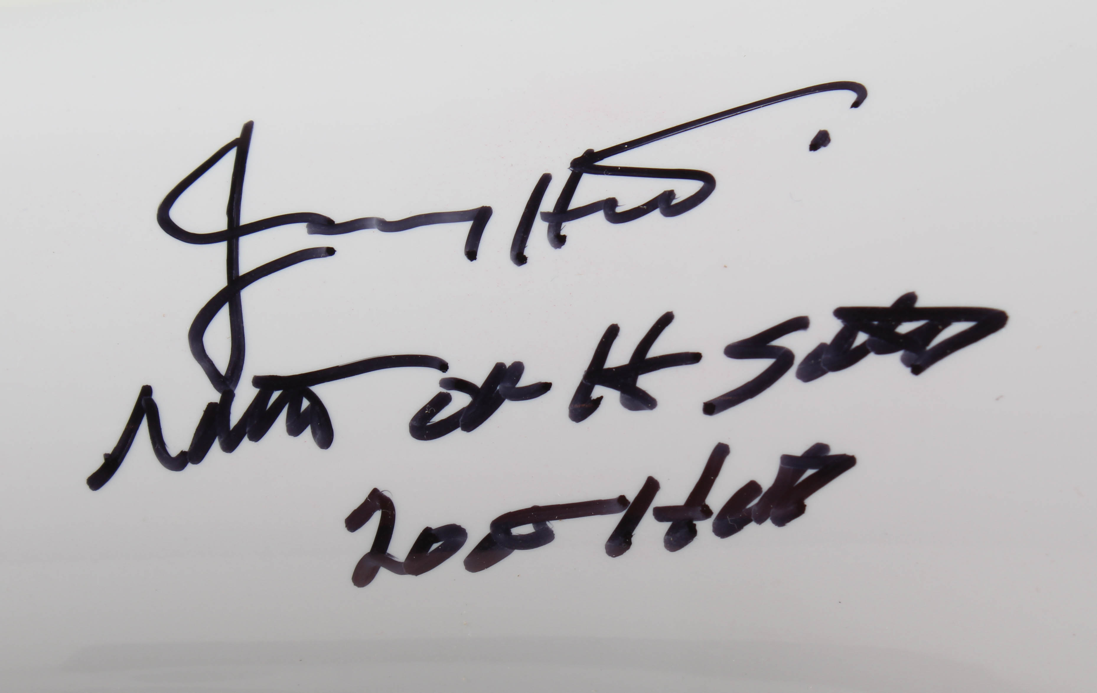 Jimmy Hart Signed Megaphone Inscribed "Mouth of the South" & "2005 HOF" (PSA Hologram) at PristineAuction.com Jimmy Hart Signed Megaphone Inscribed "Mouth of the South" & "2005 HOF" (PSA Hologram) at PristineAuction.com