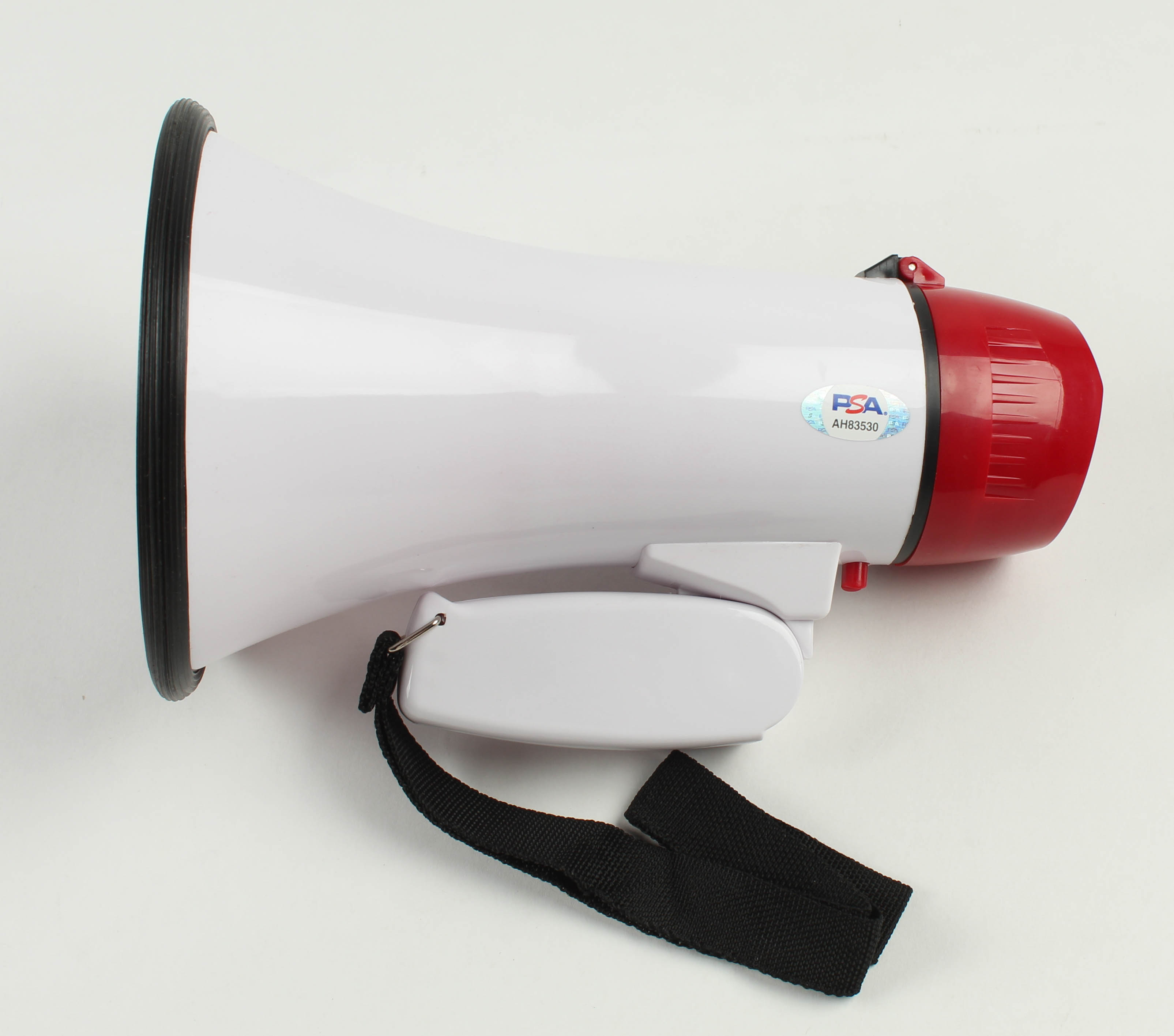 Jimmy Hart Signed Megaphone Inscribed "Mouth of the South" & "2005 HOF" (PSA Hologram) at PristineAuction.com Jimmy Hart Signed Megaphone Inscribed "Mouth of the South" & "2005 HOF" (PSA Hologram) at PristineAuction.com