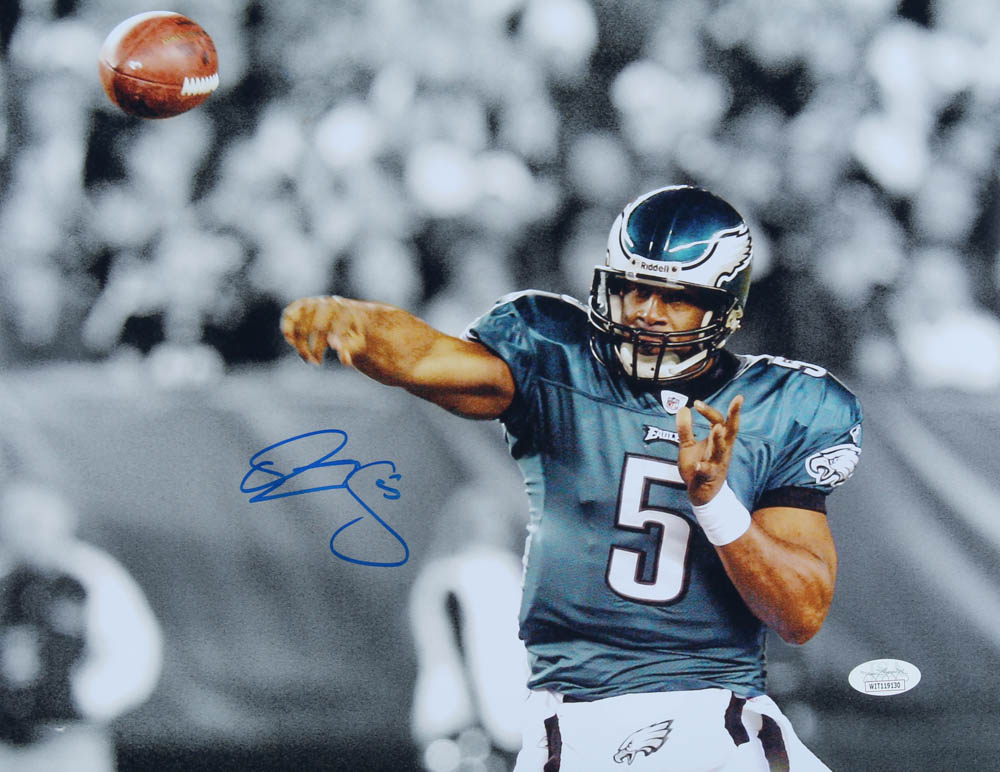 Donovan McNabb Signed Eagles 11x14 Photo (JSA COA) at PristineAuction.com Donovan McNabb Signed Eagles 11x14 Photo (JSA COA) at PristineAuction.com