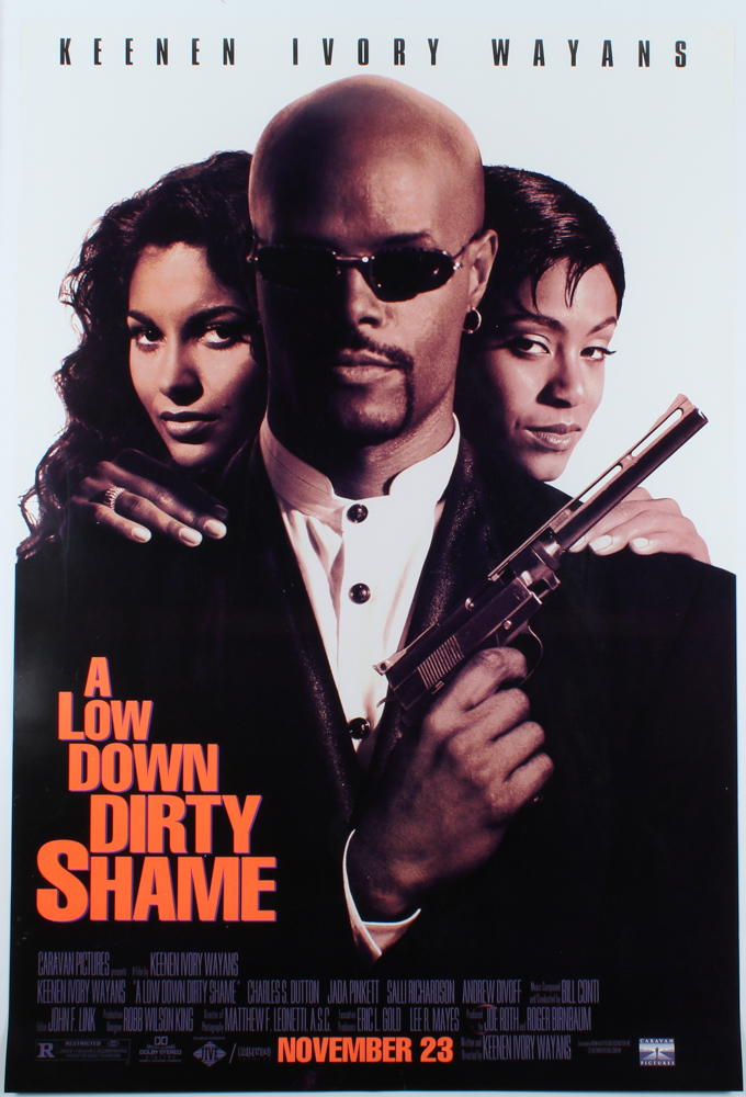 "A Low Down Dirty Shame" 27x40 Original Movie Poster at PristineAuction.com "A Low Down Dirty Shame" 27x40 Original Movie Poster at PristineAuction.com