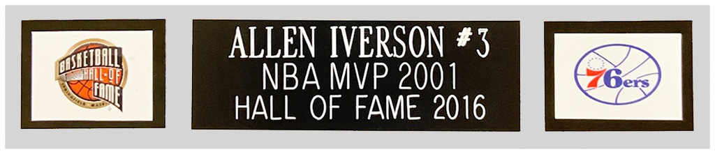Allen Iverson Signed 35x43 Custom Framed Jersey (PSA COA) at PristineAuction.com Allen Iverson Signed 35x43 Custom Framed Jersey (PSA COA) at PristineAuction.com