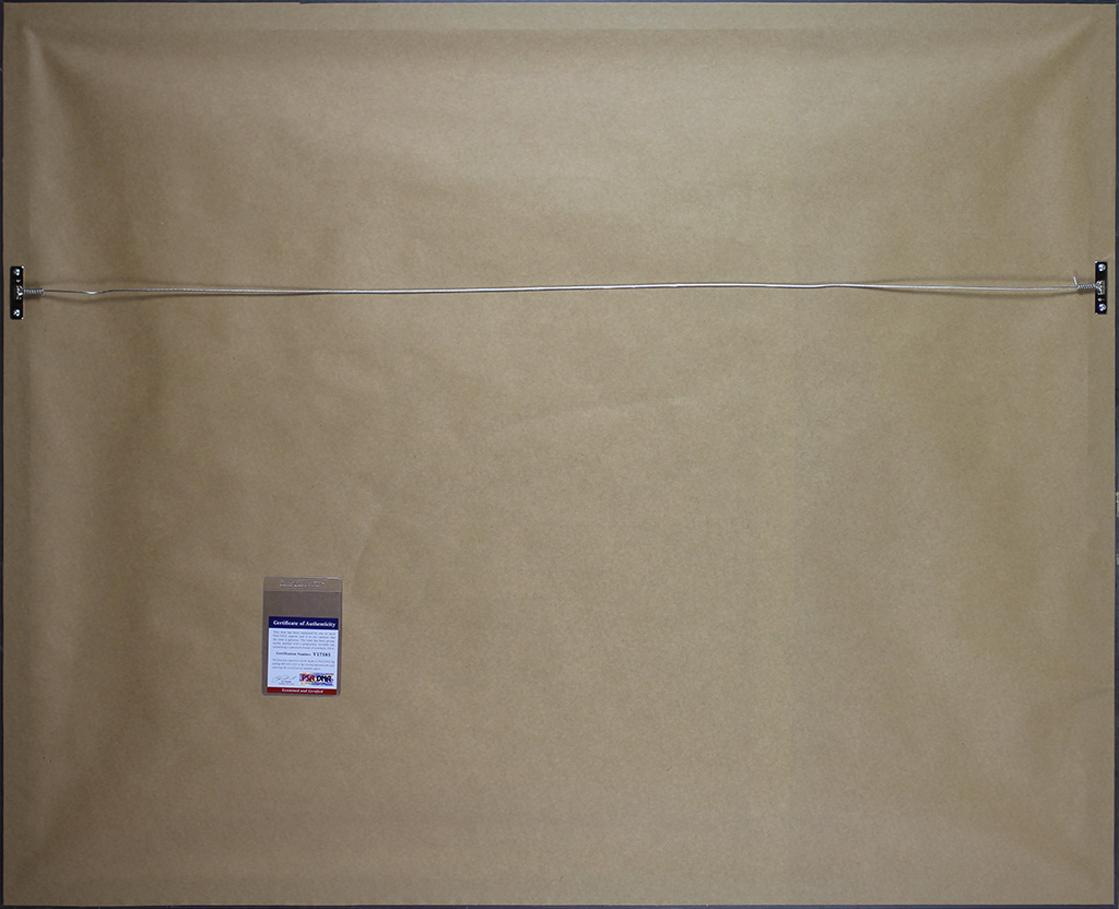 Allen Iverson Signed 35x43 Custom Framed Jersey (PSA COA) at PristineAuction.com Allen Iverson Signed 35x43 Custom Framed Jersey (PSA COA) at PristineAuction.com