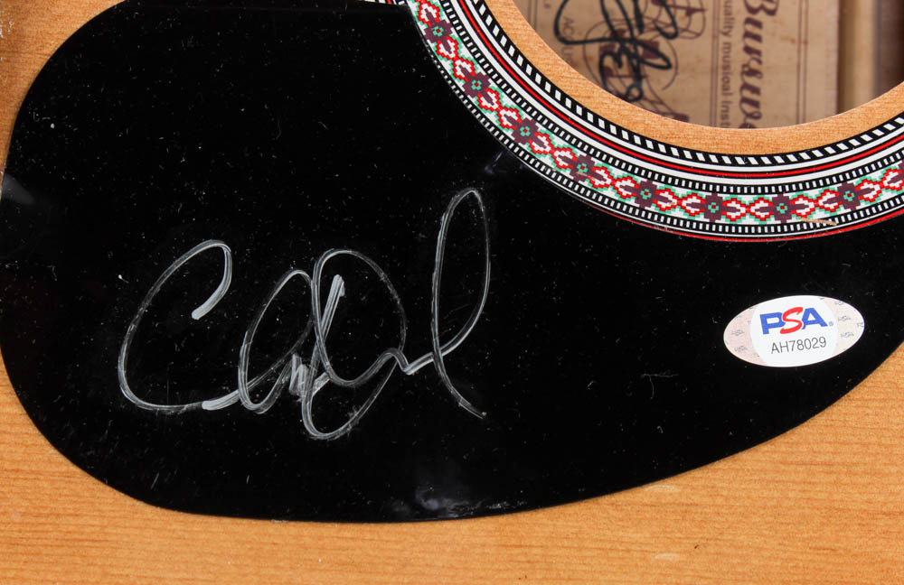 Charlie Daniels Signed 40" Acoustic Guitar (PSA COA) at PristineAuction.com Charlie Daniels Signed 40" Acoustic Guitar (PSA COA) at PristineAuction.com