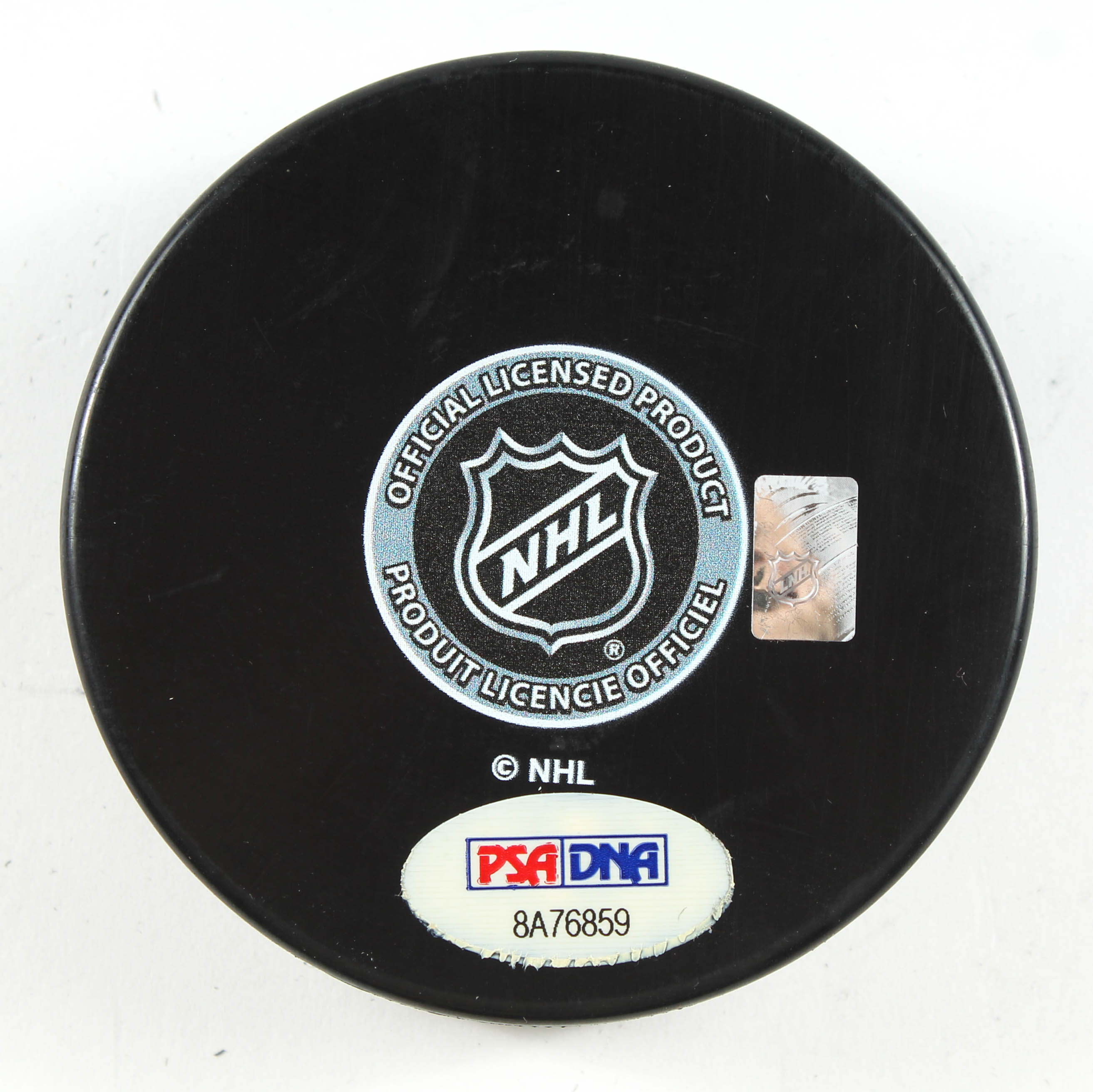 Yanni Gourde Signed Lightning Logo Hockey Puck Inscribed "Go Bolts" (PSA COA) at PristineAuction.com Yanni Gourde Signed Lightning Logo Hockey Puck Inscribed "Go Bolts" (PSA COA) at PristineAuction.com
