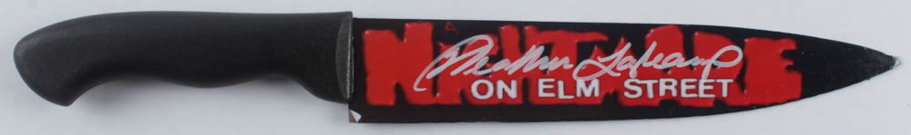 Heather Langenkamp Signed "A Nightmare on Elm Street" Steel Knife (PSA Hologram) at PristineAuction.com Heather Langenkamp Signed "A Nightmare on Elm Street" Steel Knife (PSA Hologram) at PristineAuction.com